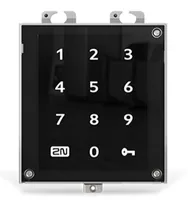 2N Nummernblock Access Unit 2.0 Touch Keypad Schwarz - Indoor/Outdoor: Outdoor - Montage: Wand - Türöffnung: Code Eingabe - Detektion: Zutritt - Stromversorgung: 12 V - 802.3af Class 0 Type 1 PoE 15.4 Watt - Verbindungsmöglichkeiten: LAN (RJ45)