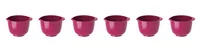 Rosti Eierbecher MiniBowl Margarethe 6er Set, Beetroot - Material: Acrylnitril-Butadien-Styrol (ABS) - Detailfarbe: Beerenrot - Spülmaschinenfest: Ja