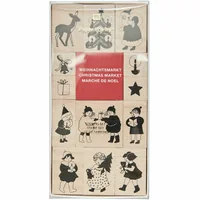 Rico Design Stempelset Kinder 13 Stück - Produkttyp: Stempel - Detailfarbe: Mehrfarbig