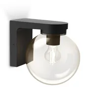 Philips Wandleuchte Ulio, E27, 25W, IP44 - Smart Home: Nicht kompatibel - Dimmbar: nicht dimmbar - Anwendungsbereich: Outdoor - Betriebsart: Netzbetrieb - Zusätzliche Ausstattung: Keine - Lampensockel: E27