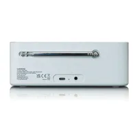 Lenco LEN PDR-046 Personal Analog & digital Brown, White