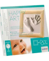 Glorex Modellier-Set Happy Art Weiss - Packungsgrösse: 1 Stück - Set: Ja - Anwender: Erwachsene - Detailfarbe: Weiss - Modelliermasse Art: Giessmasse - Trocknung: Lufttrocknend