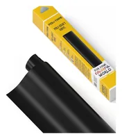 Poli-Tape Vinylfolie wiederablösbar 30.5 x 183 cm, Schwarz matt - Geeignet für Drucker: Nein - Detailfarbe: Schwarz - Aussenanwendung: Ja - Selbstklebend: Ja - Aufbügelbar: Nein - Folientyp: Vinylfolie