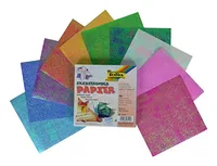 Folia Faltblätter Irisierende Punktprägung Mehrfarbig - Papierformat: 14 x 14 cm - Selbstklebend: Nein - Papierfarbe: Mehrfarbig - Papiertyp: Strukturpapier - Mediengewicht: 75 g/m² - Verpackungseinheit: 50 Stück