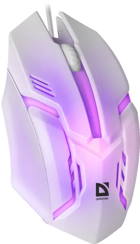 MOUSE DEFENDER CYBER MB-560L WHITE 7-COLORS BACKLIGHT