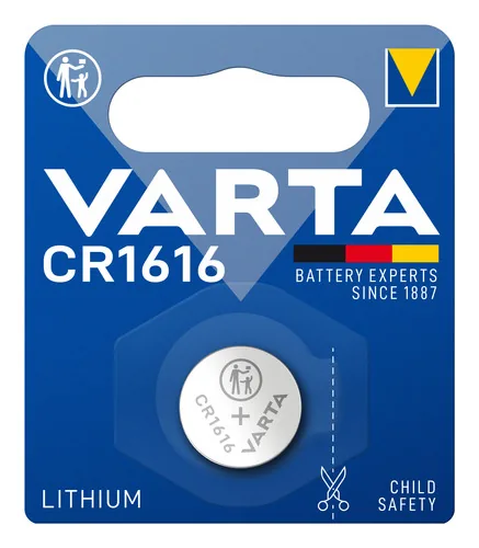 Varta Batterie Knopfzelle CR1616 3V 55mAh Lithium 1St.