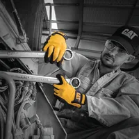 CAT Arbeitshandschuh Nitril, XL, Gelb/Grau, 1 Stück - Zielgruppe: Unisex - Grösse: XL - Produkttyp: Arbeitshandschuhe - Montagehandschuhe - Grössensystem: EU - Grössentyp: Normalgrösse