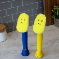 Scrub Daddy Dish Daddy Reinigungsbürste 1 Stück - Materialtyp: Kunststoff - Material: Kunststoff - Eigenschaften: Keine Eigenschaft - Zertifikate: Keine Zertifizierung - Fleckenradierer: Keine Angaben - Geeignete Oberflächen: Pfannen - Töpfe - Geschirr