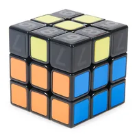Rubik’s Coach Cube, Learn to Solve 3x3 Cube with Stickers, Guide, & Videos | Stress Relief Fidget Toy | Adult Toy Fidget Cube | for Ages 8 and up