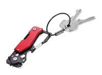 Troika Taschenmesser Toolinator 10 Funktionen Rot/Schwarz - Typ: Multitool - Schalenmaterial: Aluminium - Funktionen: Lineal - Flaschenöffner - Sechskantschlüssel - Messer - Einhandklinge: Nein - Verriegelung: Feststellklinge - Anzahl Funktionen: 1-10