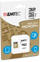 Emtec mSD 32GB UHS-I U1 EliteGold Adapter