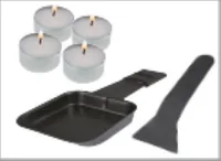 Trisa Electronics My Raclette griglia per raclette 4 persona(e) Nero