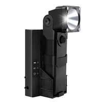 Almat Notscheinwerfer SNAKELIGHT, 3 W - Betriebsart: Akkubetrieb - Externes Netzteil - Notbetriebsdauer: 4 h - Anwendungsbereich: Outdoor - Leuchtmittel mitgeliefert: Ja - Leuchtenfarbe: Schwarz - Lampensockel: LED fest verbaut