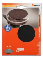 kwb Adapter Haftstützteller  115 mm - Zubehörtyp: Vorsatzgerät - Durchmesser: 115 mm - Für Material: Universal - Set: Nein