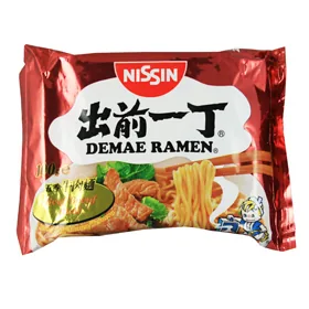NISSIN Noodles Beef 3784 Beutel 100g