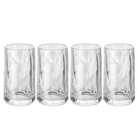 Koziol Schnapsglas Superglas Club No. 7, 40 ml, 4 Stück - Material: Kunststoff - Höhe: 7 cm - Volumen: 40 ml - Glas Typ: Schnapsglas - Verpackungseinheit: 4 Stück - Detailfarbe: Transparent