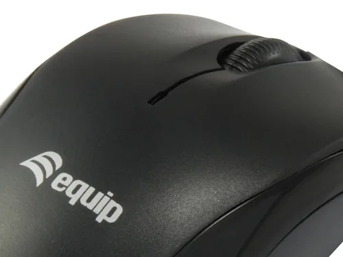 Equip Reisemaus USB-A Stecker LR 0.80m schwarz