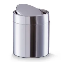 Zeller Present 18408 trash can Round Stainless steel