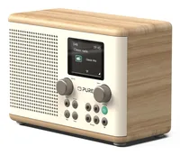 Pure DAB+ Radio Classic H4 Eiche/Weiss - Widerstandsfähigkeit: Keine Angabe - Radio Tuner: DAB+ - FM - Stromversorgung: Netzbetrieb - Detailfarbe: Eiche - Weiss - Streaming Formate: Keine - Ausstattung: Display - Schlummerfunktion - Sleep-Timer - Weckfunk