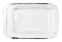 GOURMETmaxx Auflaufform für Heissluft-Fritteusen Eckig, Transparent - Materialtyp: Glas - Material: Glas - Detailfarbe: Transparent - Mikrowellenfest: Ja - Spülmaschinenfest: Ja - Set: Nein