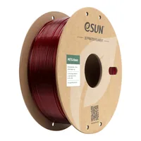eSUN PETG-Basic Polyethylenterephthalatglycol (PETG) Durchscheinend, Rot 1 kg