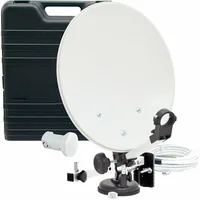 Telestar SAT Antenne SAT-Camping-Koffer - Detailfarbe: Weiss