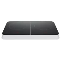 LIFE Doppel-Induktionskochplatte MD18493 (schwarz, 3.500 Watt, 2x Ø 20cm)