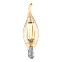 EGLO Leuchten Lampe 4 W E14 Warmweiss - Energieeffizienzklasse EnEV 2020: G - Lampensockel: E14 - Farbtemperatur Kelvin: 2200 K - Gesamtleistung: 4 W - Dimmbar: nicht dimmbar - Zusätzliche Ausstattung: Keine