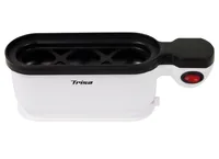 Trisa Eierkocher Eggolino 3, Schwarz/Weiss - Automatische Temperaturkontrolle: Nein - Detailfarbe: Weiss - Schwarz - Anzahl Eier: 3 - Einstellbarer Härtegrad: Ja