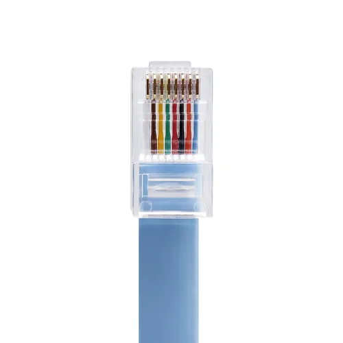 CISCO CONSOLE ROLLOVER CABLE .