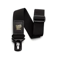 Ernie Ball Gitarrengurt Polylock - Detailfarbe: Schwarz - Material: Polypropylen (PP)