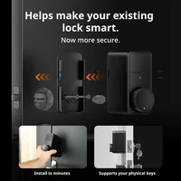 SwitchBot Smart Lock Pro elektronisches Türschloss schwarz