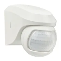 NIKO PIR Bewegungsmelder Infra Garde 200 Max AP IP44, Weiss - Montage: Wand - Aussenanwendung: Ja - Sensortyp: Passiv-Infrarot - Erfassungswinkel: 200 ° - Erfassungsreichweite: 12 m - Eingangsspannung: 230 V