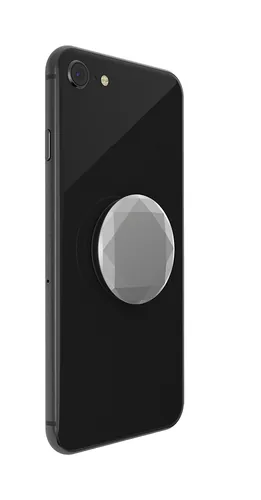 PopSockets Metallic Diamond Silver