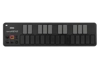 Korg Controller nanoKEY2 – 25 Tasten, Schwarz - Motorisierte Fader: Nein - Optimiert für: Universal - Detailfarbe: Schwarz