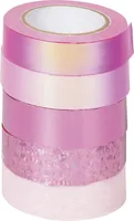 HEYDA Deko-Tape rosa 203584515 4x12mmx5m/1x12mmx2m