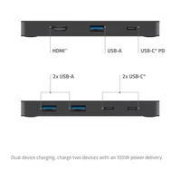 Club3D KVM Switch 4K60Hz 2x USB-C> HDMI3xUSBUSB-C 100W PD