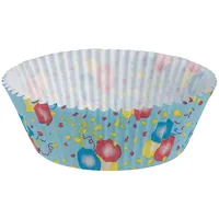 Demmler Muffin Backform Luftballon 60 Stück - Materialtyp: Papier - Material: Papier - Zertifikate: FSC - Backform Typ: Muffin-Backform - Motiv: Geburtstag - Eigenschaften: Keine Eigenschaft