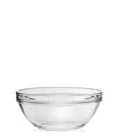 Montana Schüssel Trend 23 cm, 1 Stück, Transparent - Unterteilungsmöglichkeit: Nein - Material: Kalk-Natron-Glas - Detailfarbe: Transparent - Set: Nein - Durchmesser: 23 cm - Verpackungseinheit: 1 Stück