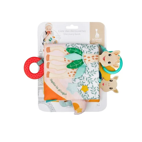 Sophie la girafe Buch der Entdeckungen - Material: Polyester - Alter ab: 3 Monate - Detailfarbe: Mehrfarbig - Altersgruppe: Säuglinge