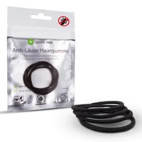 Quick Aid Insektenabwehr Anti-Läuse Haargummi schwarz 4 Stück - Produktkategorie: Sonstiges - Produkttyp: Set - Packungsgrösse: 4 Stück - Anwender: Familien
