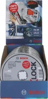 Bosch Professional Trennscheibe gerade X-LOCK Standard for Inox 115 x 1 - Zubehörtyp: Trennscheibe - Durchmesser: 115 mm - Für Material: Inox - Set: Nein