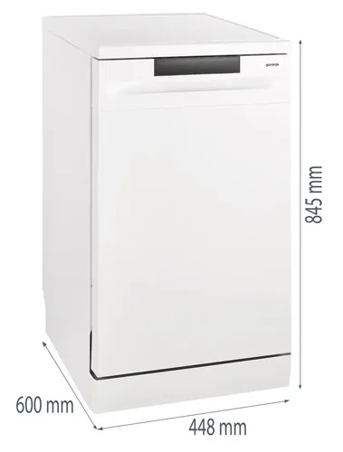 Gorenje GS520E15W Pose libre 9 couverts