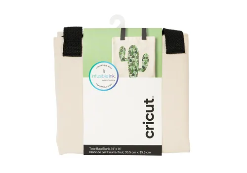 Cricut Infusible Ink Tote Blank Polyester Beige Femme Sac fourre-tout