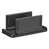 LogiLink Multifunctional holder, 0.5-7 cm wide, up to 3 kg, mini PCs, small CPUs, black