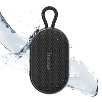 Hama Bluetooth Speaker Buddy 3.0 Wasserdicht, IPX7, 6 W, Schwarz - Verbindungsmöglichkeiten: Bluetooth - USB Typ-C - Widerstandsfähigkeit: IPX7 - Wasserfest - Stromversorgung: Akkubetrieb - USB-C - Detailfarbe: Schwarz - Gewicht: 206 g - System-Kompatibil