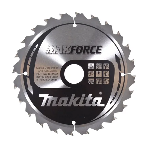 Makita B-32247 circular saw blade 19 cm 1 pc(s)
