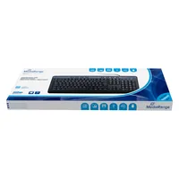 MediaRange MROS102 keyboard Universal USB QWERTZ German Black