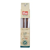 Prym 1530 Stricknadelspitzen Natural, lang 4.50 mm, 11.6 cm - Material: Holz - Produkttyp: Stricknadelspitzen