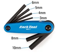 PARK TOOL AWS-11 Folding hex key set Metric
